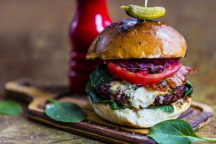 Blue Cheese Burgers