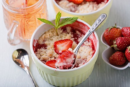 Strawberry Cobbler