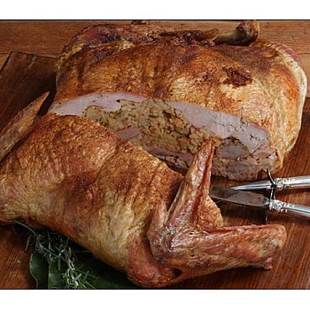 Premium Turducken with Crawfish Jambalaya Stuffing - 15 lb