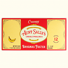 Aunt Sally's Bananas Foster Pralines 12 Pack Closeout