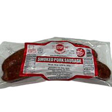Best Stop Smoked Pork Sausage 14 oz