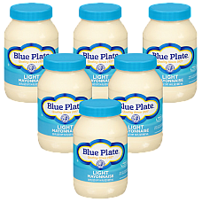 Blue Plate Light 30 oz Mayonnaise Pack of 6