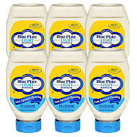 Blue Plate Light Squeeze Mayonnaise 18 oz - Pack of 6