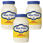 Blue Plate 30 oz Mayonnaise Pack of 3