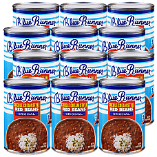 Blue Runner Creole Red Kidney Beans 16 oz - 12 Pack
