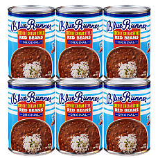 Blue Runner Creole Red Kidney Beans 16 oz - 6 Pack