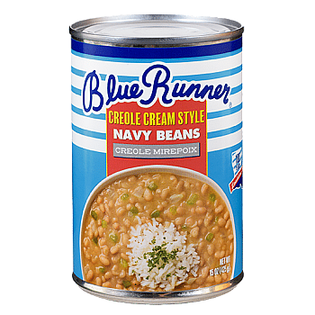 Blue Runner Navy Beans With Creole Mirepoix 16 oz