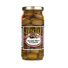 Boscoli Martini Olives in Vermouth 16 oz.