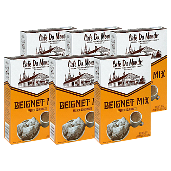 Cafe Du Monde Beignet Mix, 28-Ounce (Pack of 6)