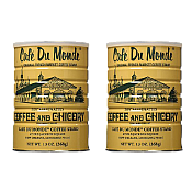 Cafe Du Monde Chicory Decaffeinated Coffee 13 oz 2 Pack