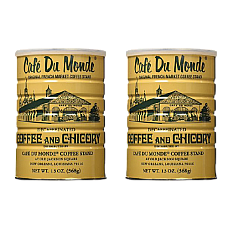 Cafe Du Monde Chicory Decaffeinated Coffee 13 oz 2 Pack