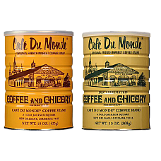 Cafe Du Monde Coffee and Chicory and Decaf Blend Bundle