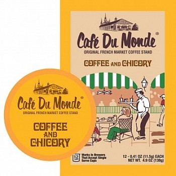 Cafe Du Monde - Coffee & Chicory 12 - Single Serve Cups