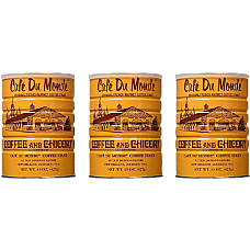 Cafe Du Monde Coffee Chicory, 15-Ounce Pack of 3