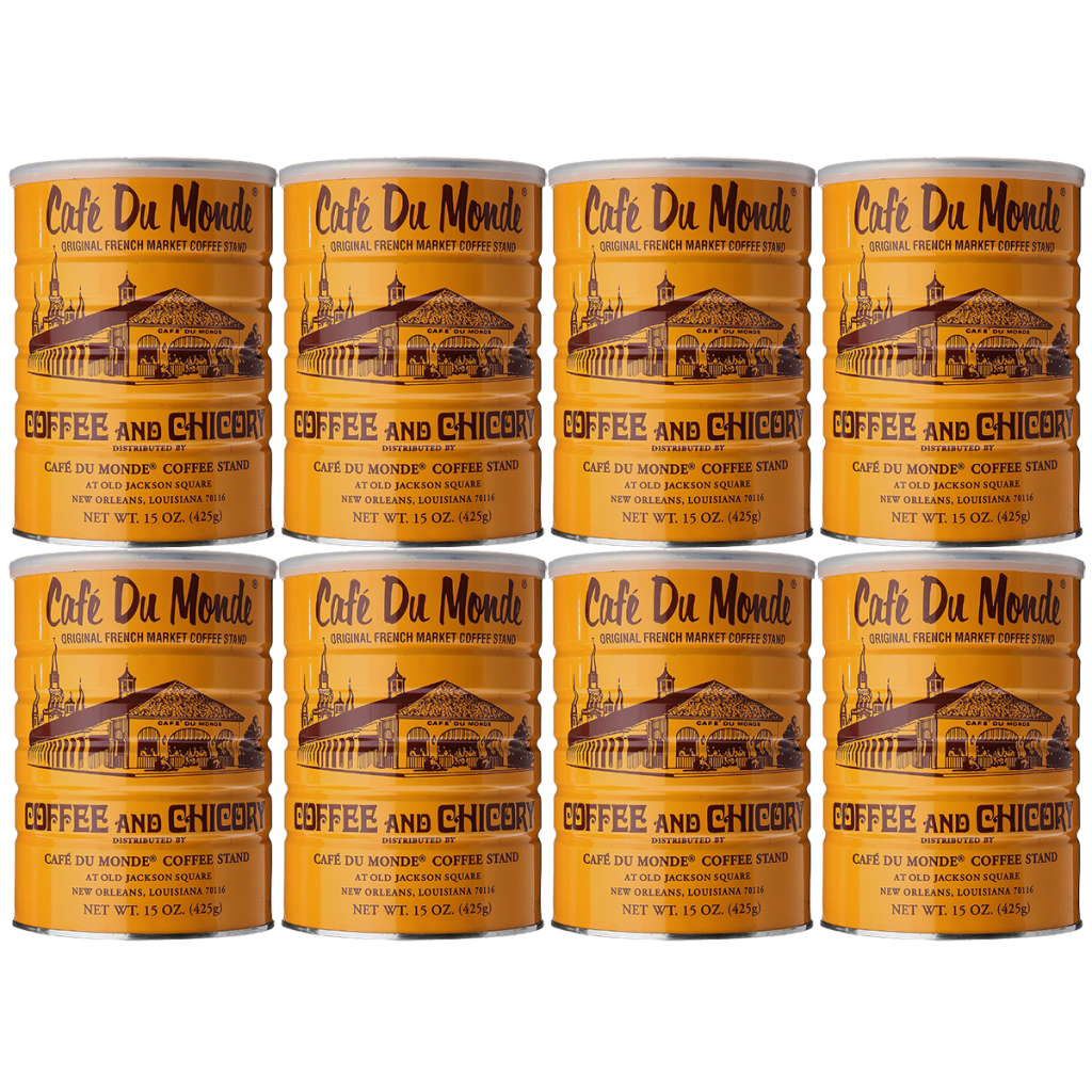 Cafe Du Monde Coffee and Chicory 15 oz Pack of 8 304061280792