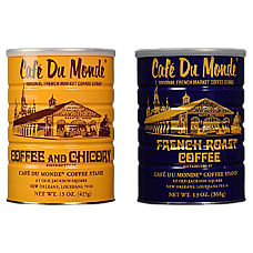 Cafe Du Monde Coffee and Chicory and French Roast Bundle