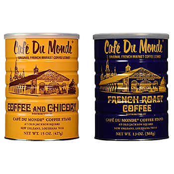 Cafe Du Monde Coffee and Chicory and French Roast Bundle