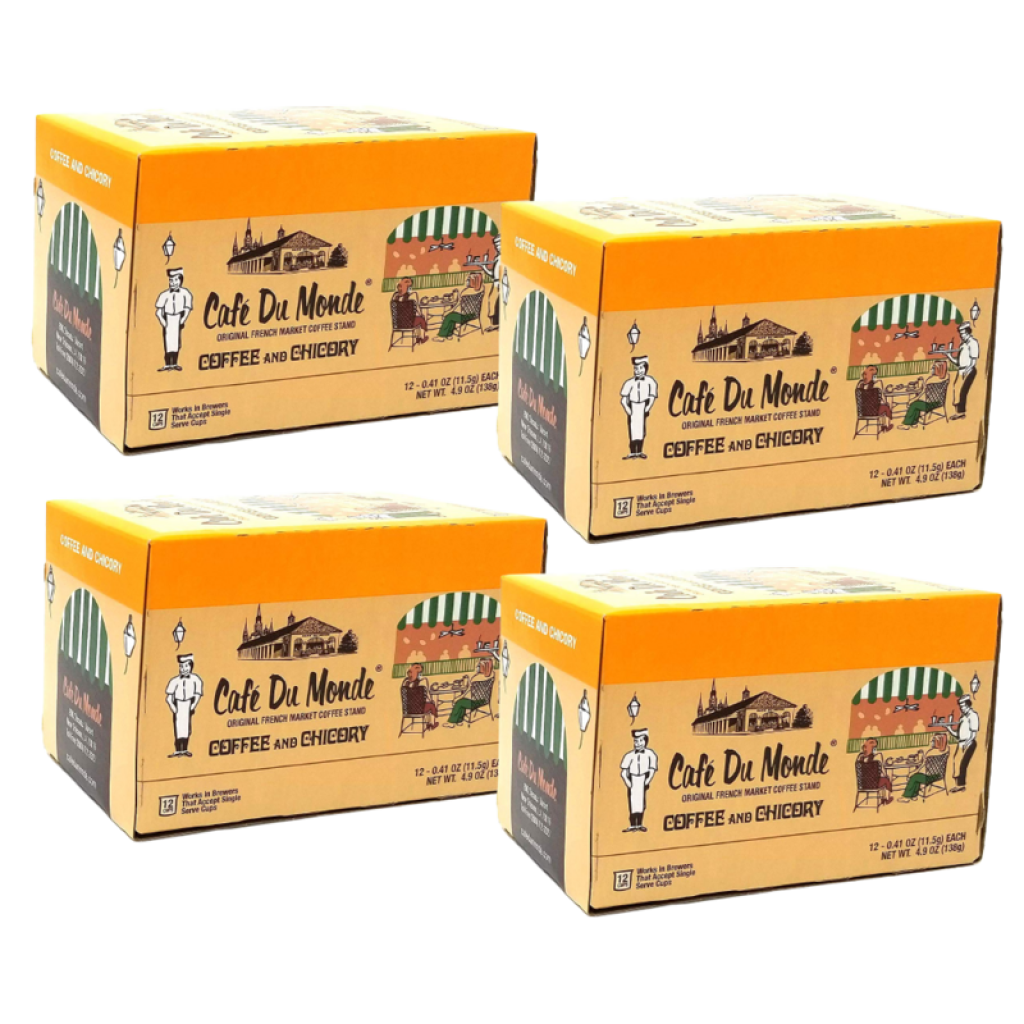 Cafe du Monde Coffee and Chicory 48 Single Serve K Cups - 641773870485