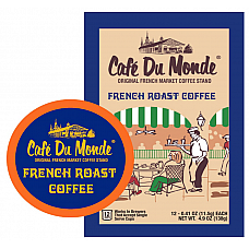 Cafe Du Monde - French Roast Coffee 12 - Single Serve Cups