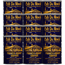 Cafe Du Monde French Roast Coffee 12 Pack