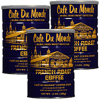 Cafe Du Monde French Roast Coffee 13 oz - 3 Pack