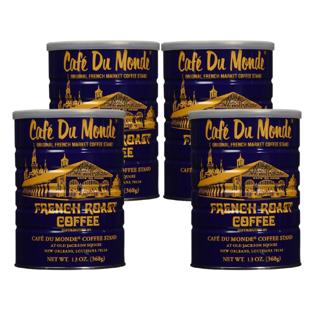 Cafe Du Monde French Roast Coffee 13 oz 4 Pack 715785217931