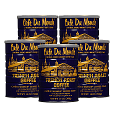 Cafe Du Monde French Roast Coffee 13 oz - 5 Pack