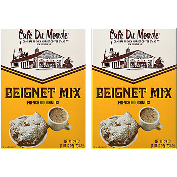 Cafe du Monde Mix Beignet Mix 28 oz Pack of 2