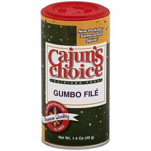 Zatarain's Gumbo File Seasoning, 1.25 oz Mixed Spices & Seasonings