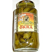 Cajun Chef Hot Pickled Okra 24 oz