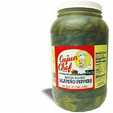 Cajun Chef Nacho Sliced Jalapeno Peppers Gallon