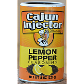 Cajun Injector Lemon Pepper Seasoning 8 oz.