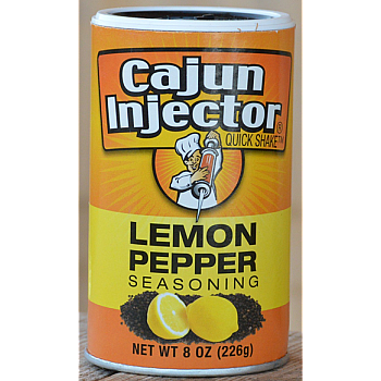 Cajun Injector Lemon Pepper Seasoning 8 oz.