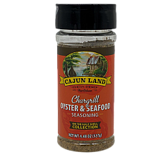 Cajun Land Chargrill Oyster & Seafood Seasoning 4.48 oz