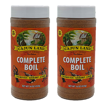 Cajun Land Complete Boil 16 oz - Pack of 2