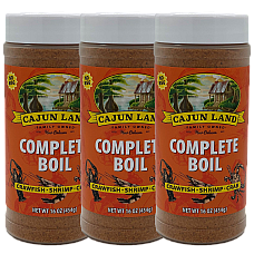 Cajun Land Complete Boil 16 oz - Pack of 3