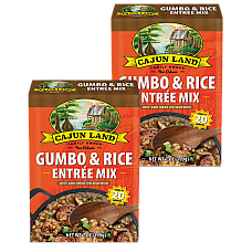 Cajun Land Gumbo & Rice Mix 7 oz Pack of 2