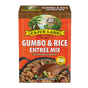Cajun Land Gumbo & Rice Mix 7 oz