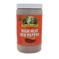 Cajun Land High Heat Pepper 16 oz