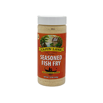 Cajun Land Seasoned Fish Fry 12 oz