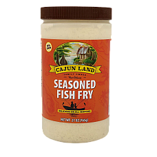 Cajun Land Seasoned Fish Fry 27 oz