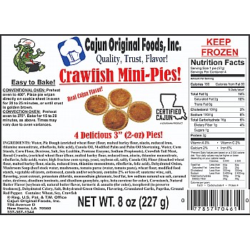 Richards Crawfish Fettuccine (single serve)