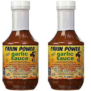 Cajun Power Garlic Sauce 16 oz Pack of 2