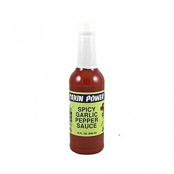 Cajun Power Spicy Garlic Pepper Sauce 10 oz