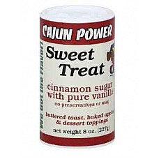 Cajun Power Sweet Treat Cinnamon Sugar with Pure Vanilla 8 oz