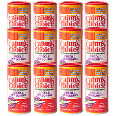 Cajun's Choice Creole Seasoning 3.8 Oz - Pack of 12