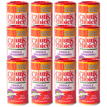 Cajun's Choice Creole Seasoning 3.8 Oz - Pack of 12