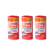 Cajun's Choice Creole Seasoning 3.8 Oz - Pack of 3