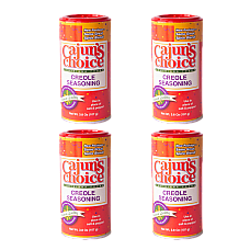 Cajun's Choice Creole Seasoning 3.8 Oz - Pack of 4