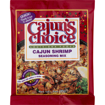 Cajuns Choice Cajun Shrimp Seasoning Mix .3oz